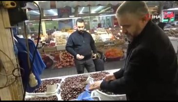 Bursa'da pazarın en az zam alanı: Kestane