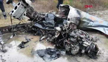 Bursa'da tek motorlu uçak düştü: 2 kişi hayatını kaybetti