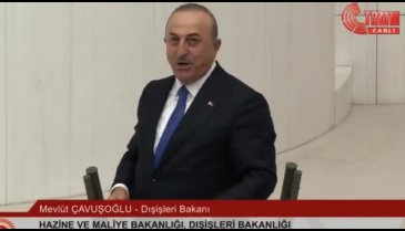 Mevlüt Çavuşoğlu'ndan Meclis'te 'ışıltılı' bütçe açıklaması