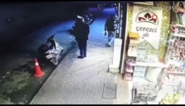 Bursa İnegöl'de silahlı kavga kamerada