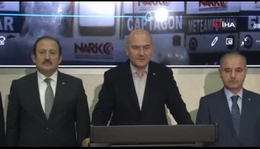 Bakan Soylu: 137 kişiden 131'i bu sabah gözaltına alındı