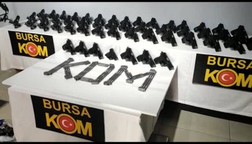 KOM Bursa'dan çocuklara silah ticareti kuryeliğine operasyon