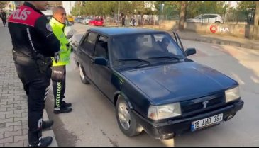 Bursa'da makas atınca cezayı yiyen adamın tepkisi şaşırttı