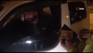 Bursa'da polisin uygulama noktasından kaçarken başka noktada yakalandı