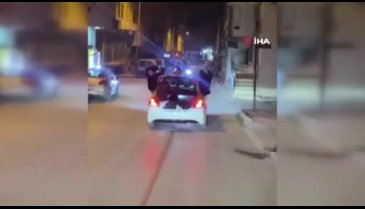Bursa'da mahalleliyi çileden çıkaran asker uğurlaması