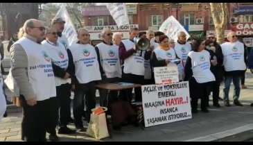 2021 Tüm Emekliler Sendikası Bursa Şubesi: İnsanca yaşamak istiyoruz&nbsp;