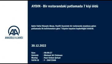 Aydın Nazilli'de işyerinde patlama sonrası yangın: 7 ölü