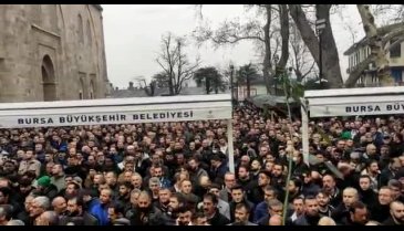 Sinan Ateş son yolculuğuna Bursa'da uğurlandı -2