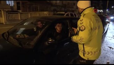 Burdur'da bir sürücü 2023 yılının ilk trafik cezasını yedi