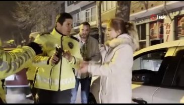 Bursa'da sürücü alkol testini reddetti