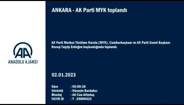 AK Parti MYK toplantısı başladı