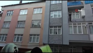 Samsun'da intihara teşebbüs eden adam bilincini kaybedip düştü
