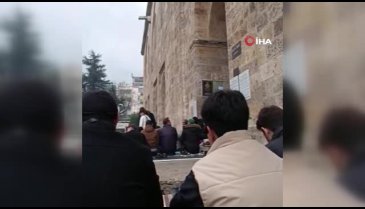 Bursalılar kar ve yağmur için Ulucamii'nde dua etti