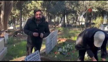 Bursa'da bir kişi hayattayken mezarını yaptı