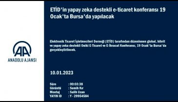 ETİD'in e-ticaret konferansı Bursa'da yapılacak