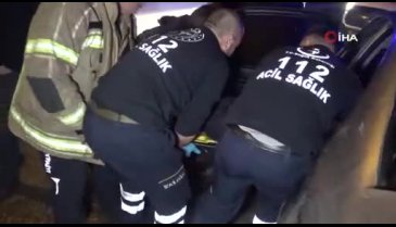 Bursa'da "Dur" ihtarına uymayan ehliyetsiz sürücü kaza yaptı
