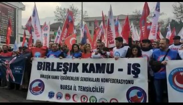 Birleşik Kamu-İş'e bağlı sendikalardan basın açıklaması