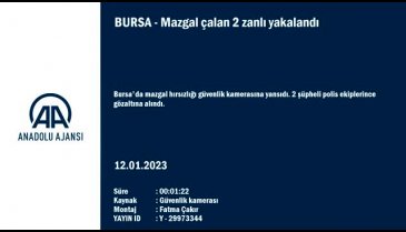 Bursa'da otomobilli mazgal hırsızları yakalandı