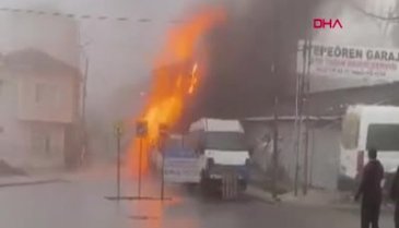 İstanbul'da doğalgaz borusu patladı!