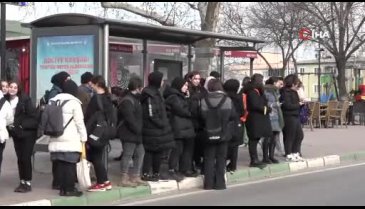 Bursa'nın Kestel ilçesinde öğrencilere ulaşım ücretsiz