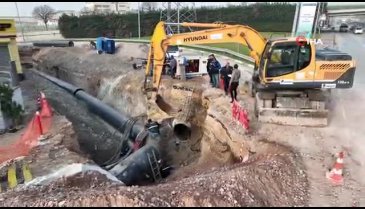BUSKİ ekipleri 24 saat kesintisiz çalıştı