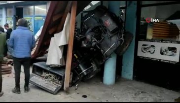 Sakarya'da kendi kendine hareket eden ATV ortalığı yıktı