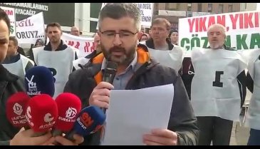 Bursa'da İmar Barışı Mağdurlarından basın açıklaması