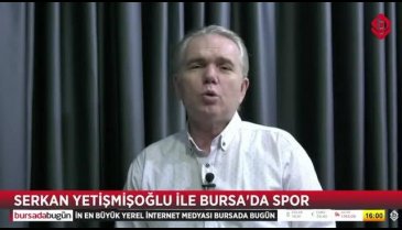 Bursa'da Spor'un konuğu teknik direktör Nevzat Dinçbudak