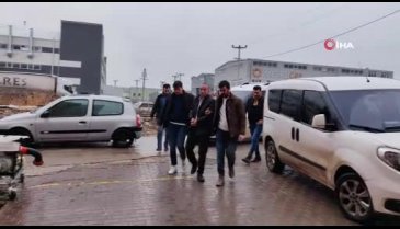 Bursa'da avukat çifte kurşun yağdıran şüpheli adliyede