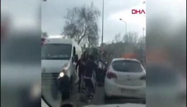 İstanbul'da 'ters yön' kavgası
