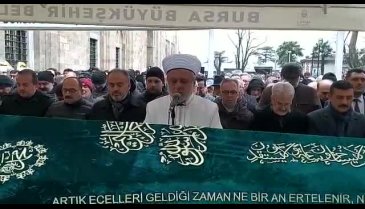 Bursa'nın değeri Erdinç Çelikkol son yolculuğuna uğurlanıyor