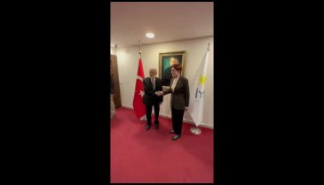 Karamollaoğlu'ndan Akşener'e ziyaret