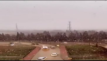 Bursa'da kar yağışı etkili oluyor -3