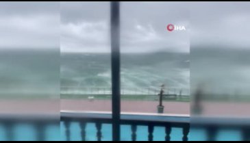 İstanbul'da şiddetli lodos etkili oldu