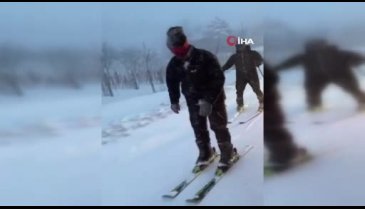 Bursa'da Uludağ yolu kapandı: 25 kilometrelik trafik oluştu