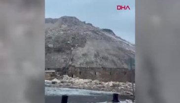 Tarihi Gaziantep kalesi yıkıldı