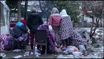 Gaziantep'te ateş başında sabahladılar