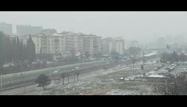 Kar yağışı Bursa'da etkisi arttırdı