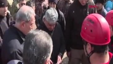 Bakan Akar ve Bakan Koca, Hatay'da çalışmaları inceledi