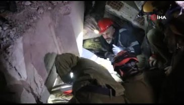 Kahramanmaraş'ta İsrail ekibi Tuğçe Kalmış'ı kurtardı