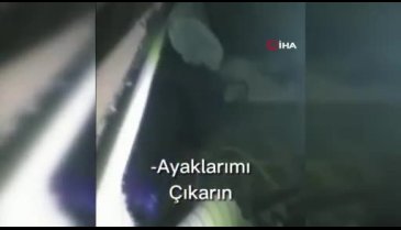 Bursalı ekiplerin kurtardığı Yağmur: "Burası çok dar, ayaklarımı çıkarın"