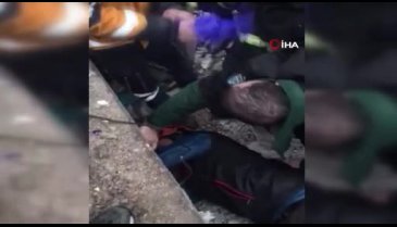 Gaziantep'te 4 aylık Duru bebek enkazdan sağ çıkarıldı