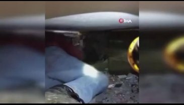 Madenciler, enkaz altından bebeği böyle kurtardı