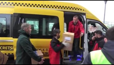 Bursa'dan deprem bölgesindeki engelli vatandaşlara yardım