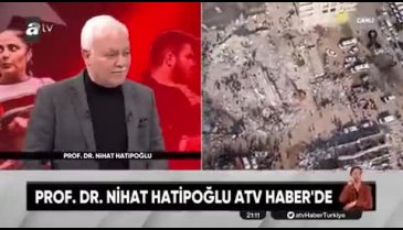 Nihat Hatipoğlu depremle alakalı konuştu: Kader diyemeyiz