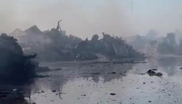İskenderun Limanı'ndaki yangın söndürüldü!