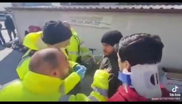 İsrail arama ve kurtarma ekibine saldırı