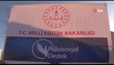 Depremzede çocuklar için psikososyal destek