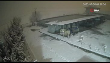 Deprem anındaki görüntü tsunamiyi hatırlattı