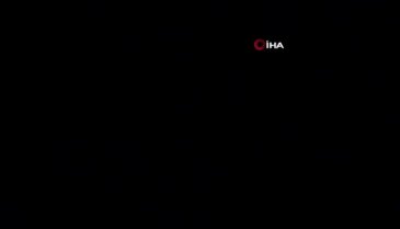 Deprem ve çökme anını videoya aldı